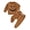 Brown, variant on mgoYE Toddler Baby Boy Fall Winter Clothes Crewneck Sweatshirt Long Sleeve Shirt and Pants Boys Outfits