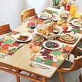 thumbnail image 5 of Fall Orange Maple Leaves Placemats Set Of 4 Thanksgiving Harvest Fall Autumn Anti-slip Dining Table Mats 12 X 18 Inch Fall Table Mats for Kitchen Dining Table Mats, 5 of 5
