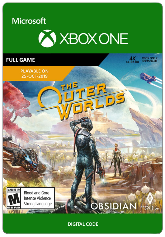 Outer worlds xbox. The outer worlds [xbox one]. цифровая версия игры. the outer worlds обложка. the outer worlds игра обложка.