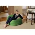 thumbnail image 3 of Chill Sack Bean Bag Chair, Memory Foam Lounger with Micorsuede Cover, Kids, 3 ft, Lime, 3 of 3