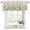 Beige, variant on Yellow Flower Curtain Valances for Windows, Kitchen Valance Window Treatments Panel 2 Pack, Country Eucalyptus Lavender Daisy Plaid Grey Rod Pocket Short Curtains for Bathroom Bedroom 54 x 18 Inch