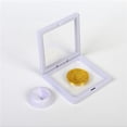 thumbnail image 2 of Coin Frame Penny 110*110mm Decoration Black Plastic 3D Floating Display Holder, 2 of 10