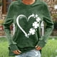 thumbnail image 1 of TaTaai Hoodies Shirts for Women Early Fall Long Sleeve Tops Vintage Graphic Outfits Tops Fashion Pullover Tees Gift, 1 of 6