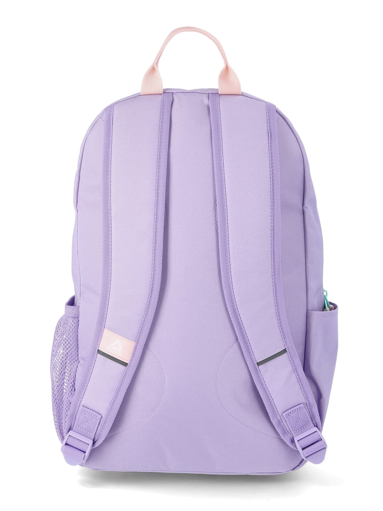 Reebok Girls' Riley 17" Laptop Backpack with Lunch Box Set, 2-Piece, Lavender