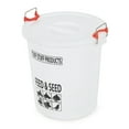 thumbnail image 2 of Tuff Stuff Products FS17 Seed and Animal Feed Drum Bucket with Lock Lid, White, 2 of 6