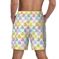thumbnail image 2 of Lsque Mens Swim Trunks Colorful Rubber Duck Pattern - Bathing Suit Compression Liner - Beach Swim Shorts Swimwear - (S-3XL) - Stretch Quick Dry -, 2 of 9