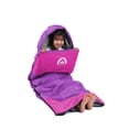 thumbnail image 3 of Saco de dormir SWTMERRY 3 Seasons impermeable para acampar, color morado, 3 of 6