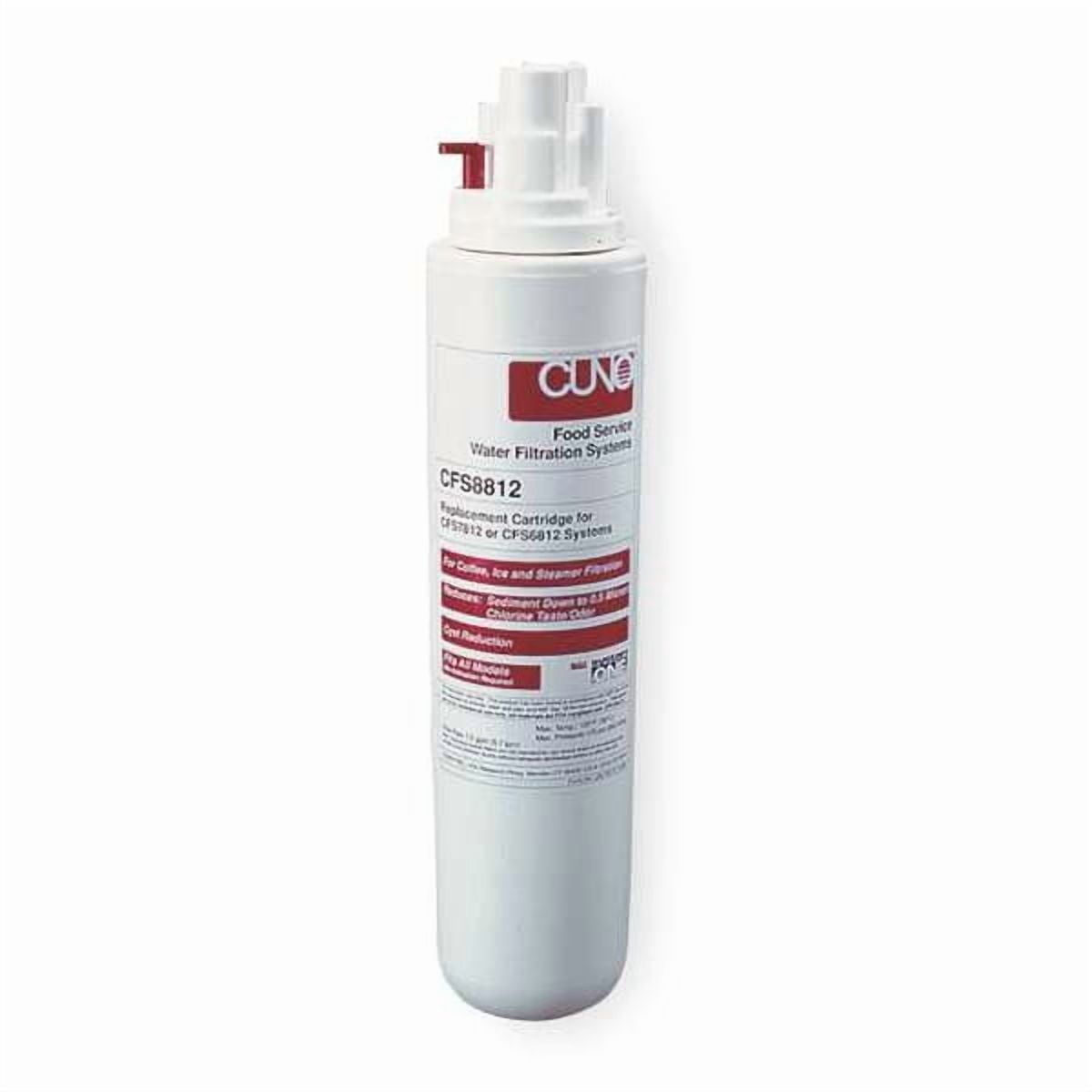 3m Filtration Water Filter System,1 micron,14 1/8" H 5581906