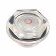 thumbnail image 4 of Allume 1Pc Oil Liquid Level Gauge Sight Glass 3/4 BSPT Male Threaded Plastic Air Compressor Fittings Oil Sight Glass Clear, 4 of 8