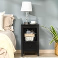 thumbnail image 2 of HOMCOM End Table, Sofa Side Table with Drawer and Shelf, Modern Nightstand, 2 of 10