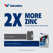 (5 pack) Valvoline VR1 Racing 20W-50 Motor Oil 1 Quart