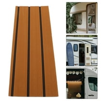 RENACLIPY Anti- RV Stair Treads EVA Light Brown Camper Accessories for Trailers Motorhomes