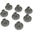 thumbnail image 1 of Ensemble de 8 Roues de Panier Inférieur pour Lave-Vaisselle Ikea Equivalent, 1 of 2