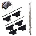 thumbnail image 2 of BIBABLYKE Flute Cleaning Kits Flute Cleaning Rod with Cloth Flute Cleaning Swabs Flute Polishing Cloth Flute Stick Flute Cleaner, 2 of 7