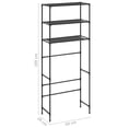 thumbnail image 4 of vidaXL 3-Tier Storage Rack over Laundry Machine Black 69x28x169 cm, 4 of 5