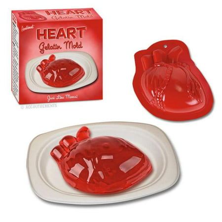 Heart Gelatin Plastic Mold