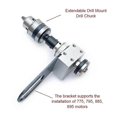 thumbnail image 5 of Mini Table Saw Spindle Bearing Seat Ball Bearing Spindle Motor DIY Woodworking Cutting Spindle Table Saw Spindle Assembly, 5 of 5