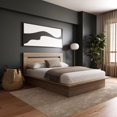 thumbnail image 4 of Nexera Malibu Platform Bed with Headboard, 4 of 8