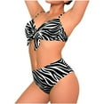 thumbnail image 2 of Tankini para mujer, estampado, talla grande, camisola ajustada, informal, de moda, conjuntos de bikini, traje de baño de dos piezas para mujer, trajes de baño tankini para mujer, traje de baño de 2 pi, 2 of 4