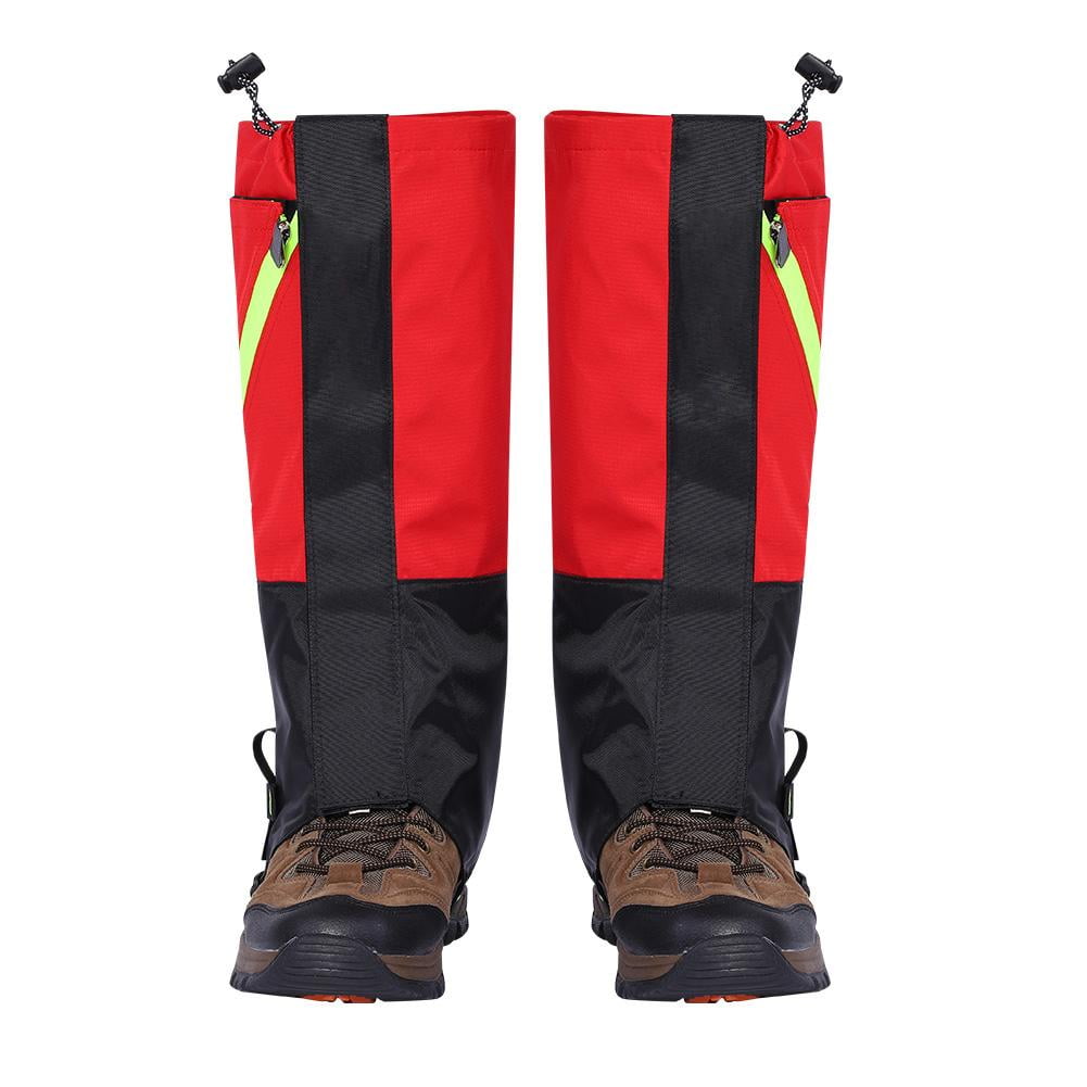 Mgaxyff 1 Pair Waterproof Snow Leg Legging Gaiter Boot Shoe Cover for