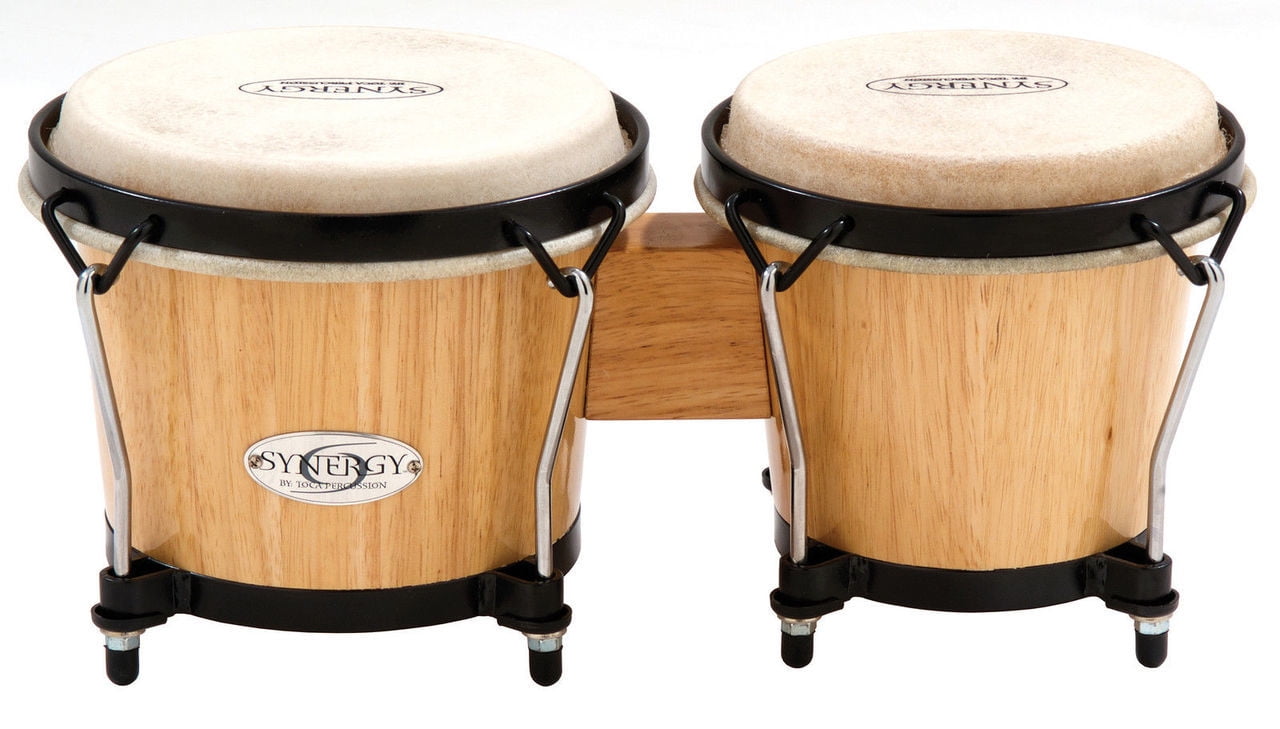 Toca Synergy Series Bongo Drums Set Natural