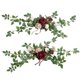 thumbnail image 5 of 2x Decoración de flores artificiales para el pasillo de la boda, decoración de sillas y sillas para ceremonias, decoración floral para el respaldo de Estilo A, 5 of 8