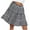 Black, variant on IROINNID Women's Skirt Casual Fashion Plaid Skirt High Waist Loose A-Line Temperamental Sweet Skirt Mid Comfort Waist Mid Print Skirt