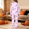 thumbnail image 4 of LIIPEE Girls Halloween Graphic Pajamas Long Sleeve Shirts And Pants Pajama Sets Kids Fall Sleepwear 4-14 Years, 4 of 7