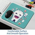 thumbnail image 6 of Tooth Printed Desk Mat Mousepad, Non-Slip Rubber Bottom, 8.3x9.8 Inch, Suitable for Office and Gaming, 6 of 6