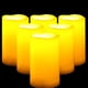 thumbnail image 1 of Lámpara LED tipo pilar CANDLE CHOICE, control remoto impermeable, 7,5 x 13 cm, 6 unidades, 1 of 6
