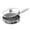 1 Set 24cm, variant on Ruanlalo Stainless Steel Frying Pan Dual-Sided Grill for Steak & Eggs One-piece Handle Skillet Commercial Grade Corrosion-resistant Cookware with Ergonomic Handle