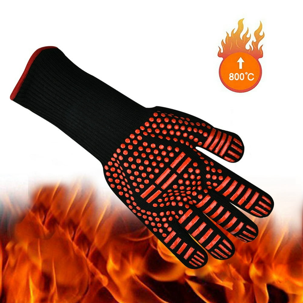 Kritne Fireproof Gloves,1 Pair of Fireproof High Temperature Resistant