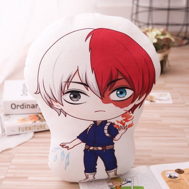 Almohada de muñeca suave My Hero Academia Bakugo Katsuki 138 "Muñeca de peluche Almohadas decorativas para la zona lumbar Juguetes de peluche de dibujos animados Lindo juguete de peluche esponjoso Jug