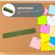 thumbnail image 4 of unbranded 5Ud Tira De Fieltro Autoadhesiva Verde Oscuro Para Anuncios Y Notas En Oficina O Casa, 4 of 8