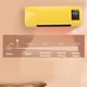 thumbnail image 4 of Aire Acondicadado de DoBle Función, Refrigeración y Calefacción Rápidas, Aire Acondicionado Amarillo, Aire Acondicionado de Pared Adecuado para Dormitorio,, 4 of 7