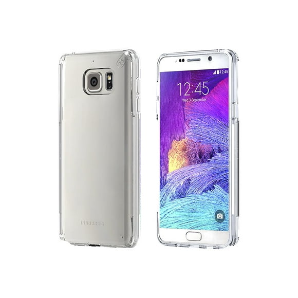 PureGear Slim Shell Pro - Back cover for cell phone - rubberized plastic - clear - for Samsung Galaxy Note5