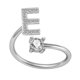 thumbnail image 2 of Xihbxyly Collar con El Alfabeto de Moda, Elegante Colgante de Letras de Cobre con Incrustaciones de Diamantes de Imitación, Accesorio Ajustable, Regalo de Boda, Ideal para Mamás, Novias y Amigas., 2 of 2