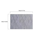 thumbnail image 3 of Injueey Estera de aislamiento térmico con patrones de tejido delicados, tapete para comida de boda, comedor al aire libre, 4 pack/lote Mostrada azul claro, 3 of 6