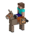 thumbnail image 4 of Minecraft Steve et l’Âne-Coffret avec 2 figurines et accessoires, 4 of 6