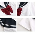 thumbnail image 3 of SHX School Girl Outfit Kawaii Cute Maid Outfit Girl JK Uniform Suit, Sailor's Suit. Japanese Student Suit, 3 of 7