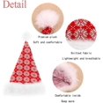 thumbnail image 4 of Gorro Navideño de Punto LzGUNGY para niños rojo Y blanco, 4 of 5