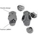 thumbnail image 1 of Ropa para mascotas, ropa con capucha para perros y gatos, suéter cálido con capucha para cachorros (gris, M) Xemadio QH-453, 1 of 5