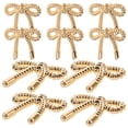 thumbnail image 4 of MasteelfCA 10pcs Sewing Buttons Bow Shaped Clothes Buttons Decorative Buttons for Coat Clothes, 4 of 8