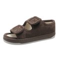 thumbnail image 2 of Zapatos diabéticos sandalias diabéticas ajustables para mujeres y hombres (café 46-47), 2 of 9