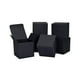 thumbnail image 1 of Cajas de regalo de papel negro HUAPRINT, 10 x 10 x 10 cm, 24 unidades, 1 of 6
