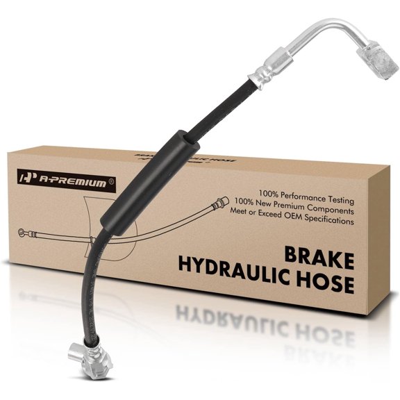 A-Premium Rear Driver Brake Hydraulic Hose Compatible with Dodge Models - Viper 2001-2006 2008-2010 - Replace# 5290113AC