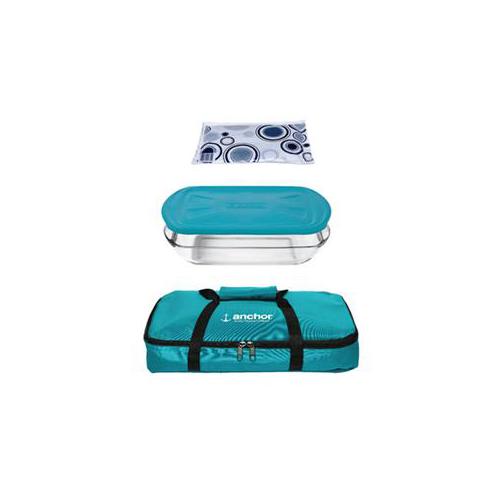 Anchor Hocking Essentials 3 Quart Bake'n Take Tote with Lid