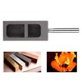 thumbnail image 4 of de de Chatarra de Lingote de Grafit Fundir Metales de DIY Sunnimix Molde lingotes grafito, 4 of 6