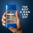 thumbnail image 2 of Gillette Clear Gel Power Rush Anti-Perspirant Deodorant 3.8 oz, 2 Pack, 2 of 12