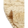 thumbnail image 4 of Cárdigan corto con lazo Allegra K Top transparente de encaje floral Beige S, 4 of 5